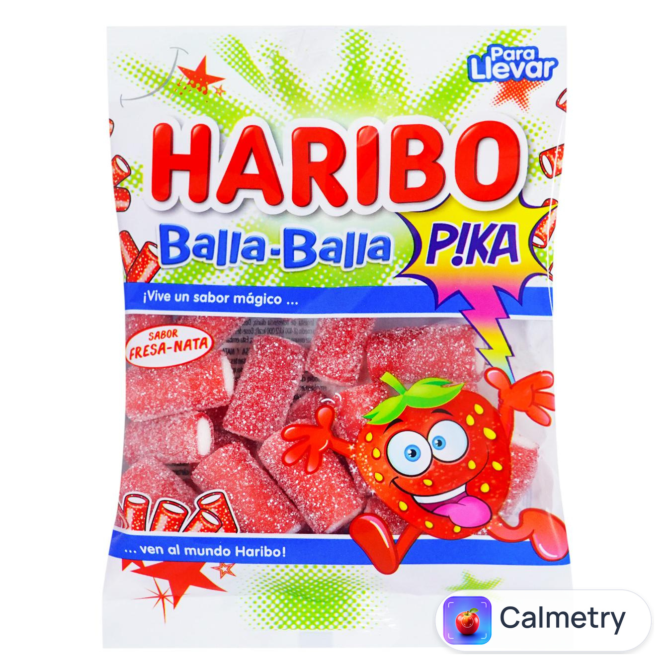 Цукерки Haribo Balla-Balla Pika полуниця 100г — фото продукту