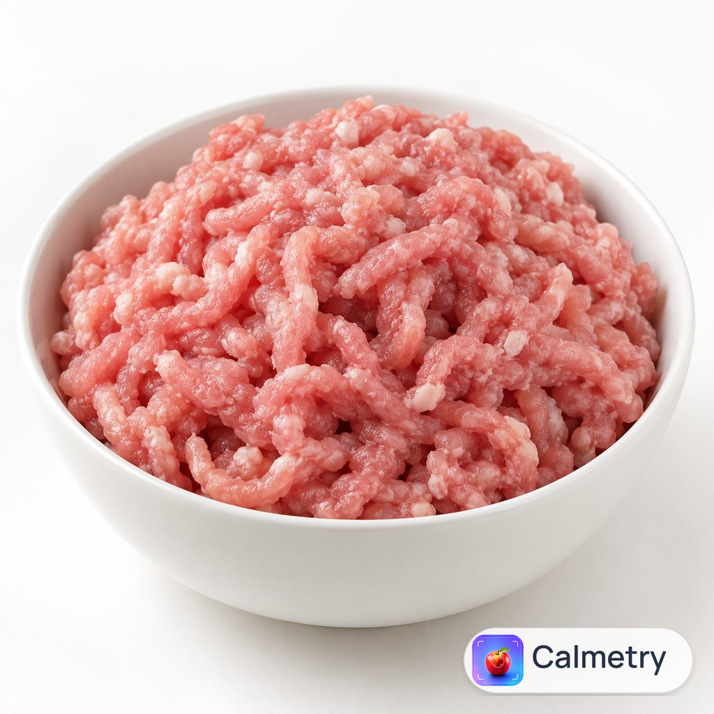 Свинячий фарш 4% жиру, сирий