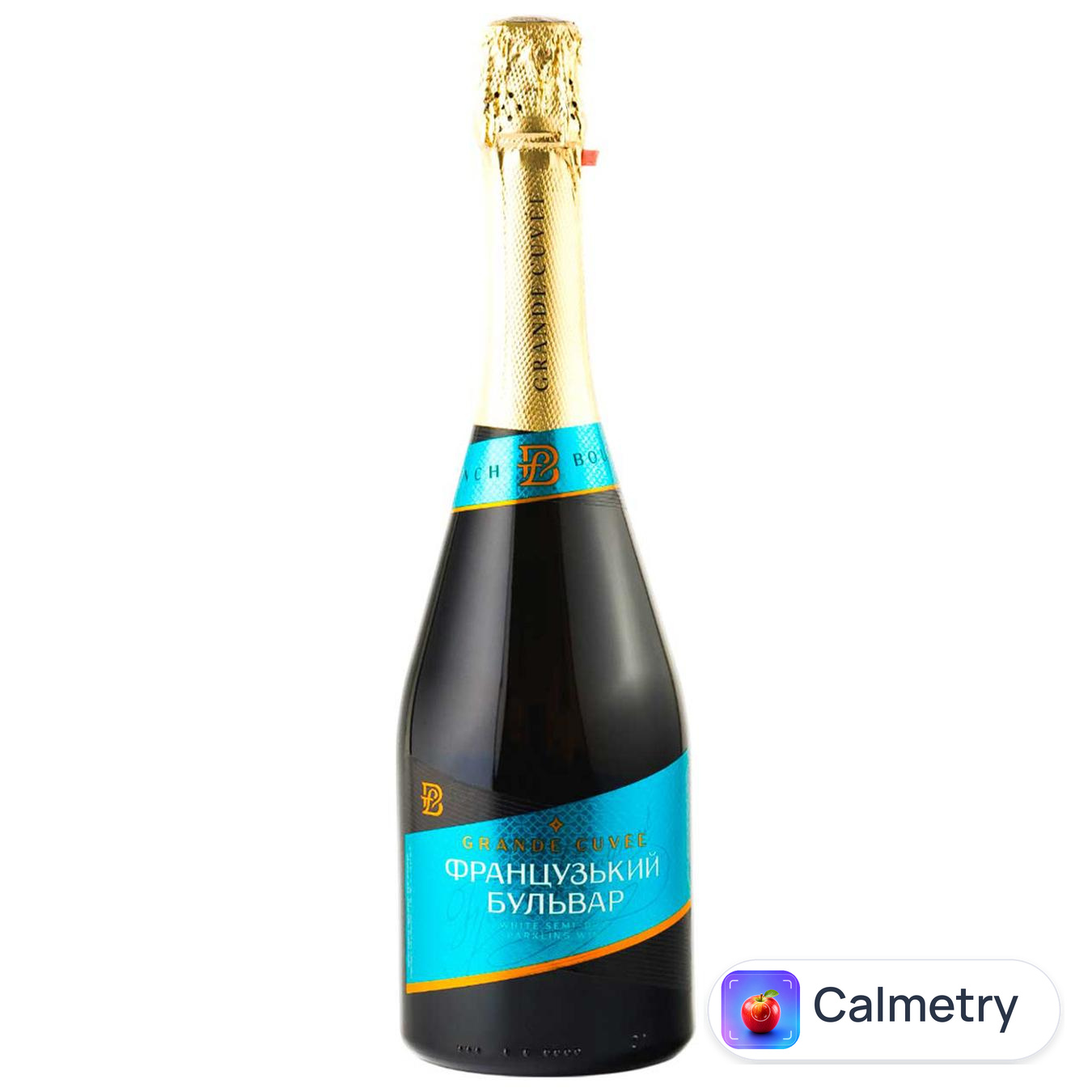 Вино ігристе Французский Бульвар Grande Cuvee біле напівсухе 10,5-13,5% 0,75л Французький бульвар