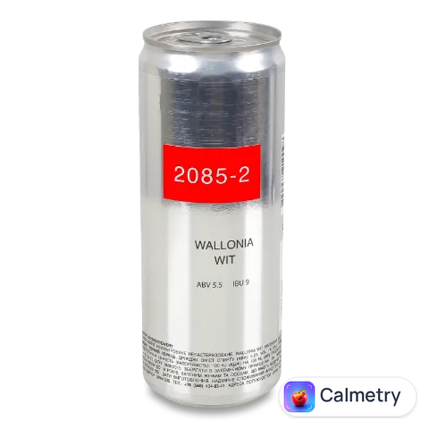 Пиво 2085-2 Wallonia Wit світле нефільтроване з/б