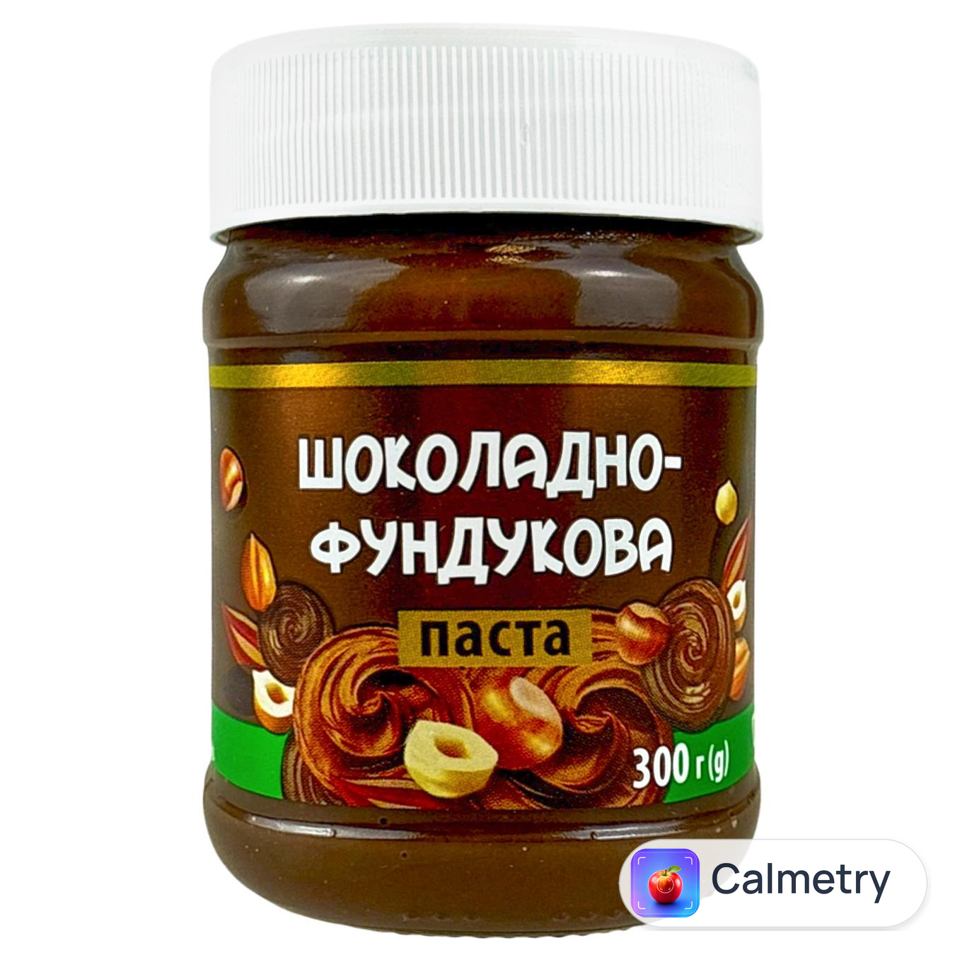 Паста Українська Зірка шоколадно-фундукова 300г