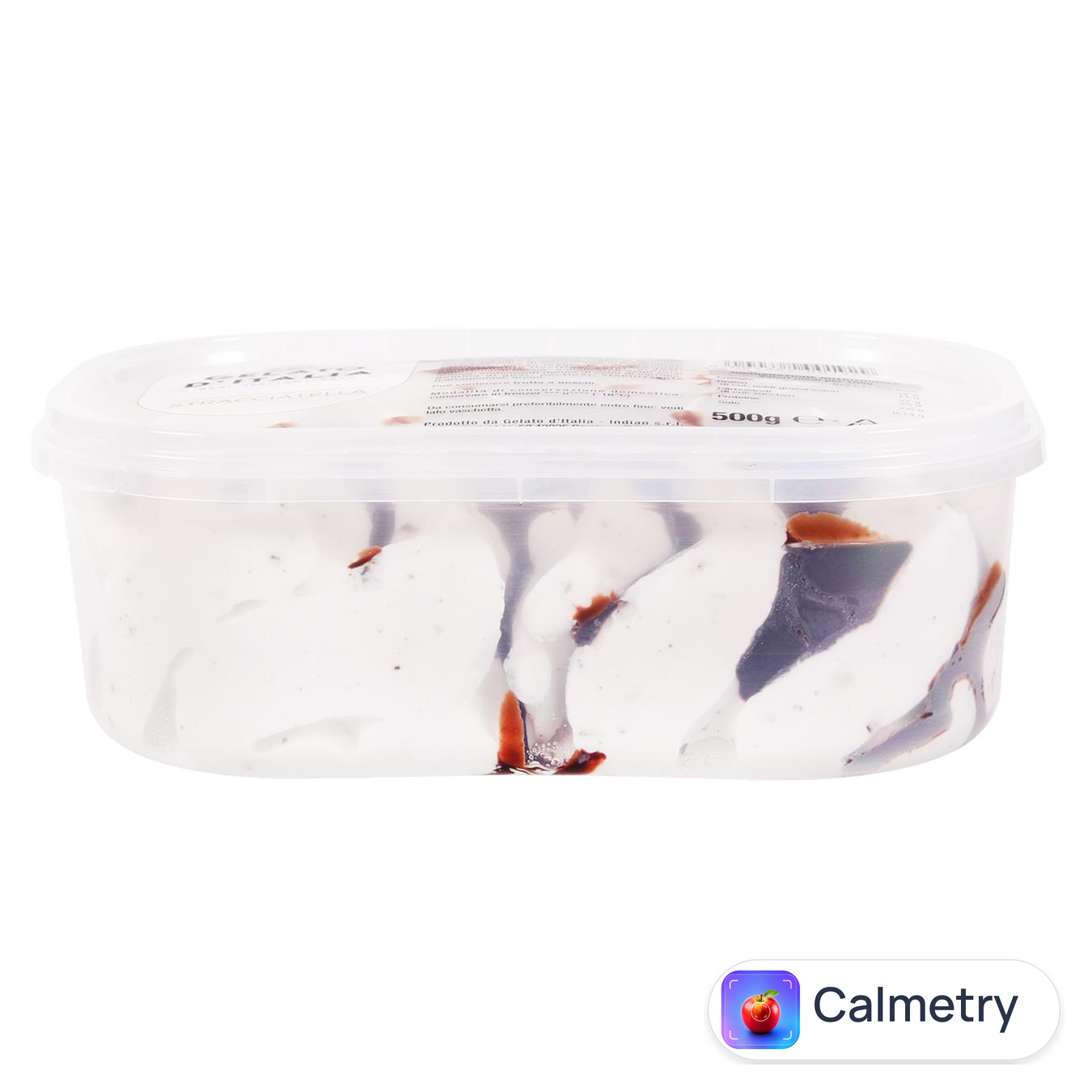 Морозиво Gelato d'Italia Страчателла 500г