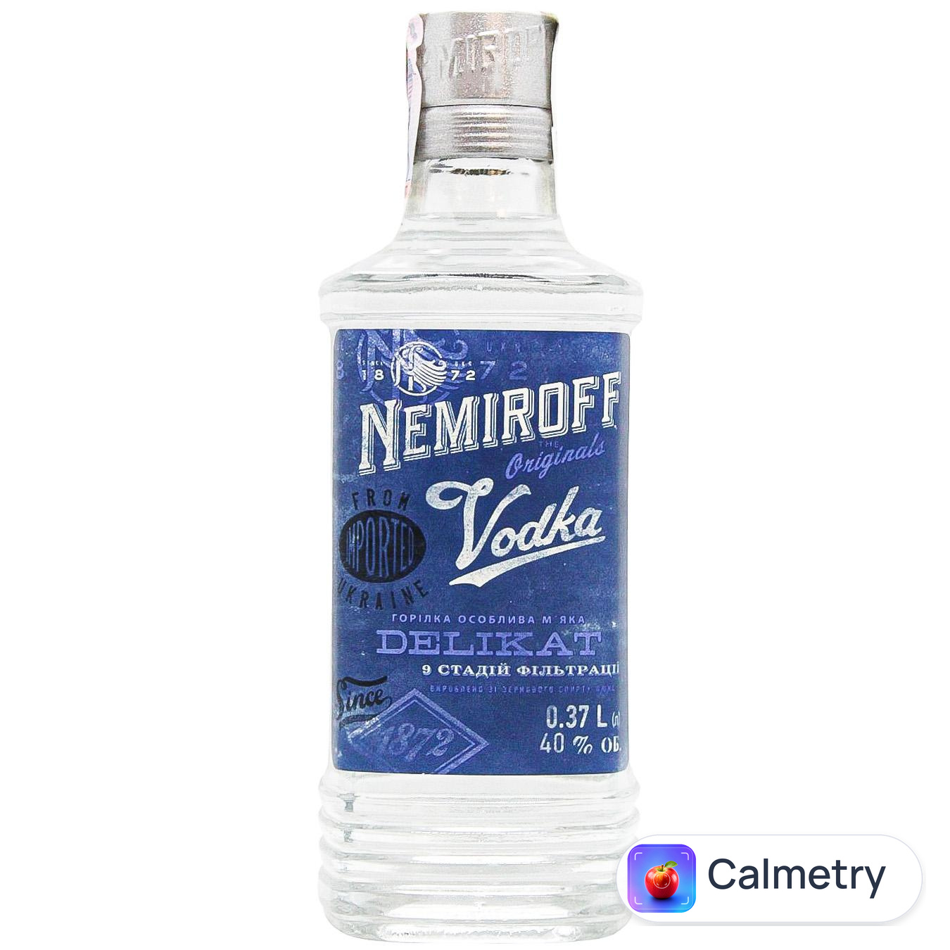 Горілка Nemiroff делікат 40% 0,37л — фото продукту