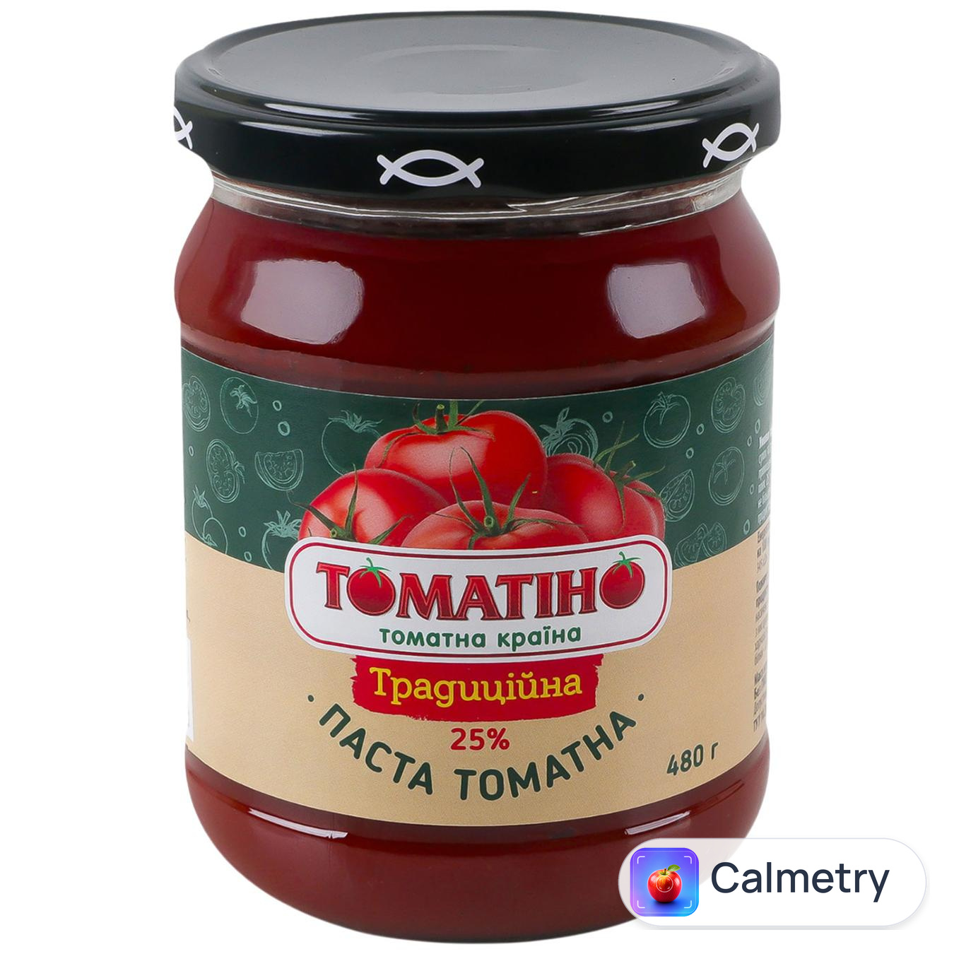 Паста томатна Томатіно Традиційна 25% 480г Tomatino