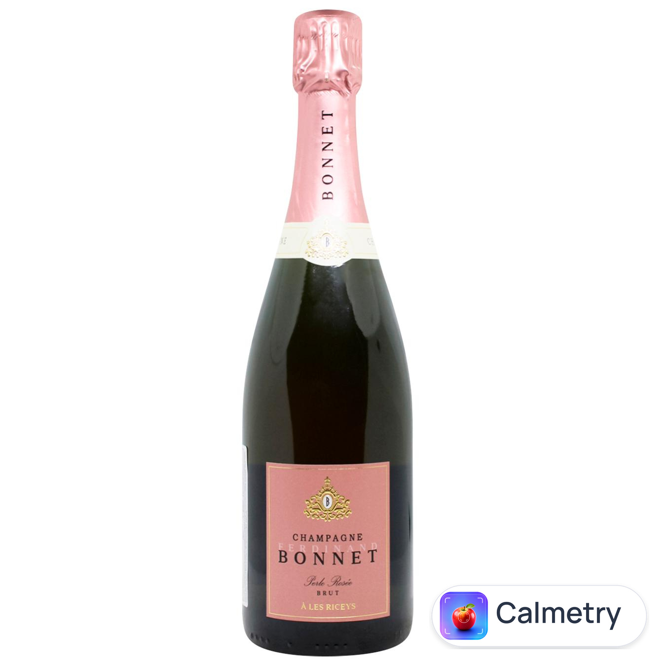 Шампанське Ferdinand Bonnet Perle Rosee рожеве брют 12,5% 0,75л