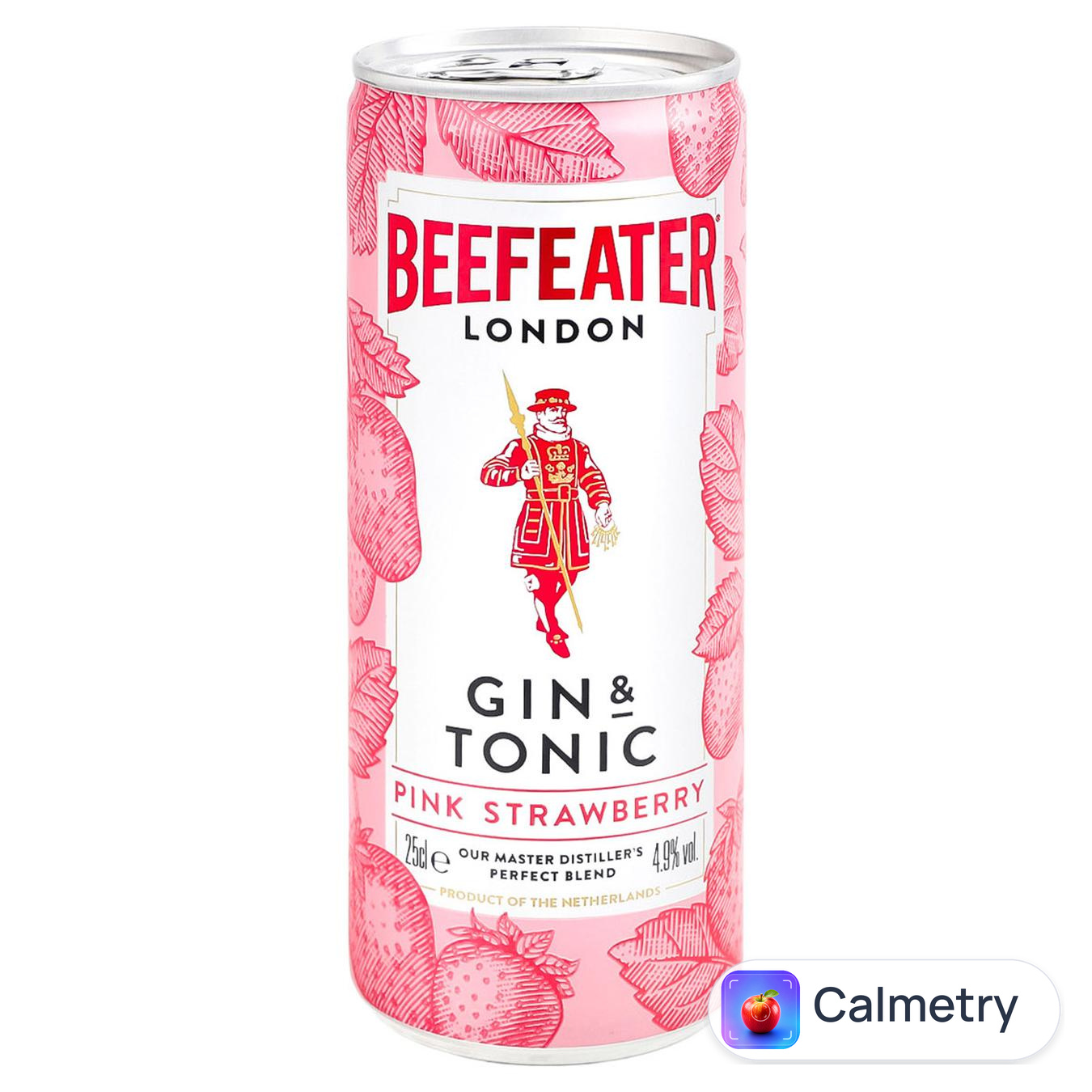Напій слабоалкогольний Beefeater Gin&Tonic Pink Strawberry 4,9% 250мл
