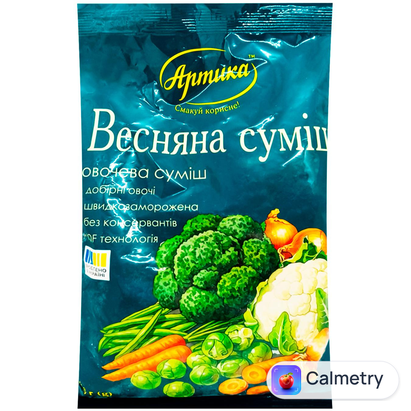 Суміш овочева Артика Весняна 400г