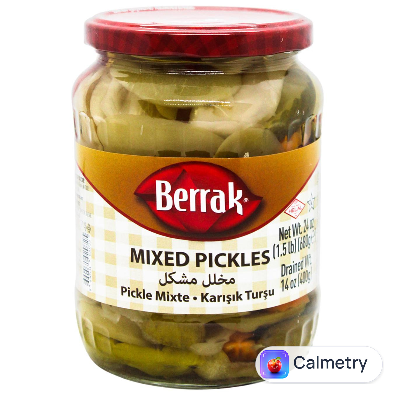 Овочевий мікс Berrak консервований 680г