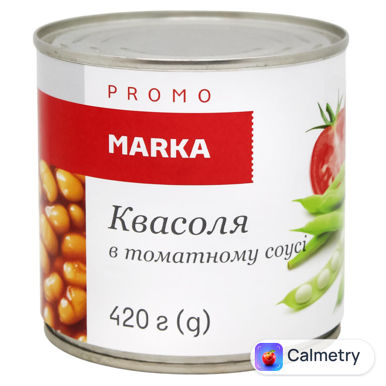 Квасоля Marka Promо у томатному соусі 420г — фото продукту