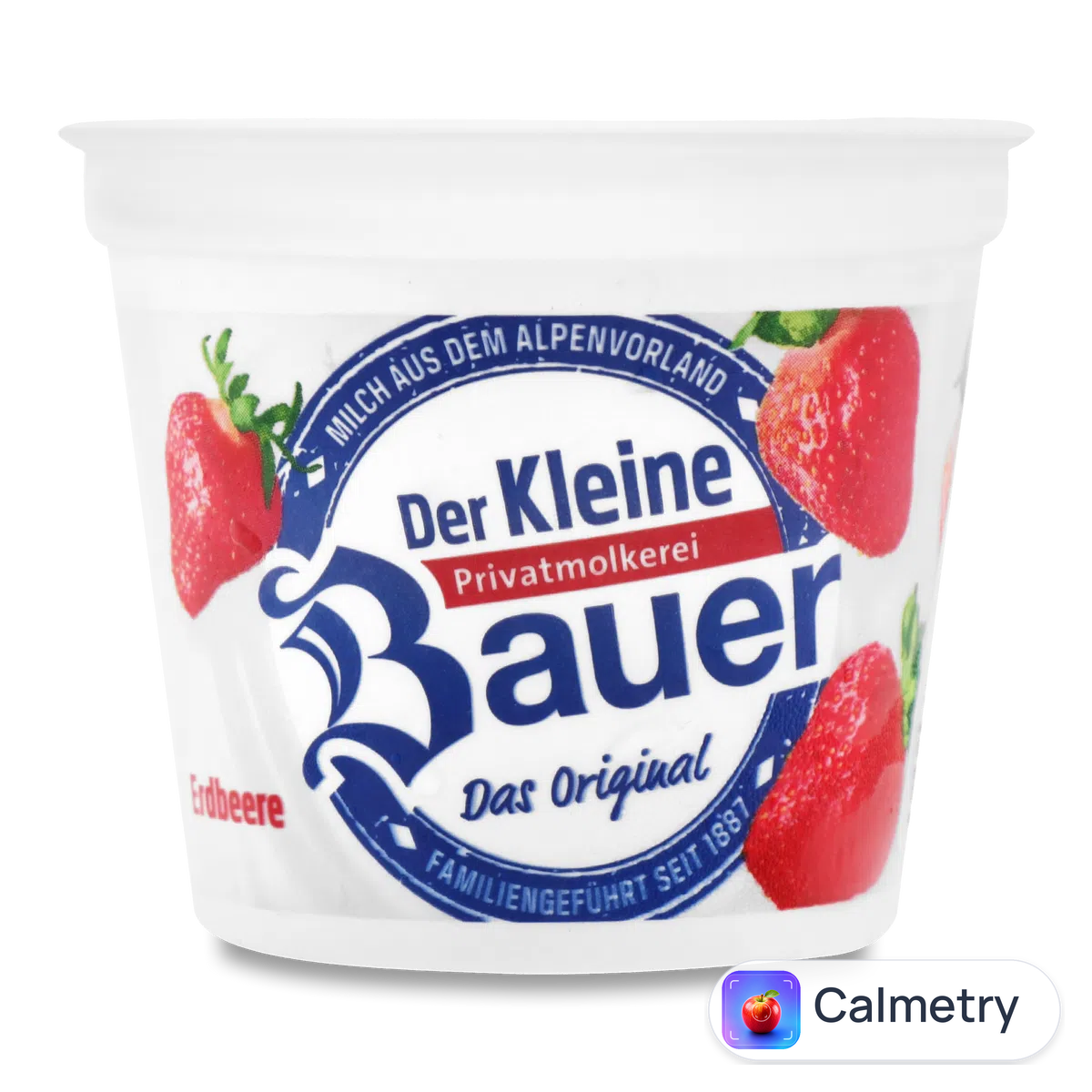 Йогурт Bauer Der Kleine з полуницею 3,5% 125г