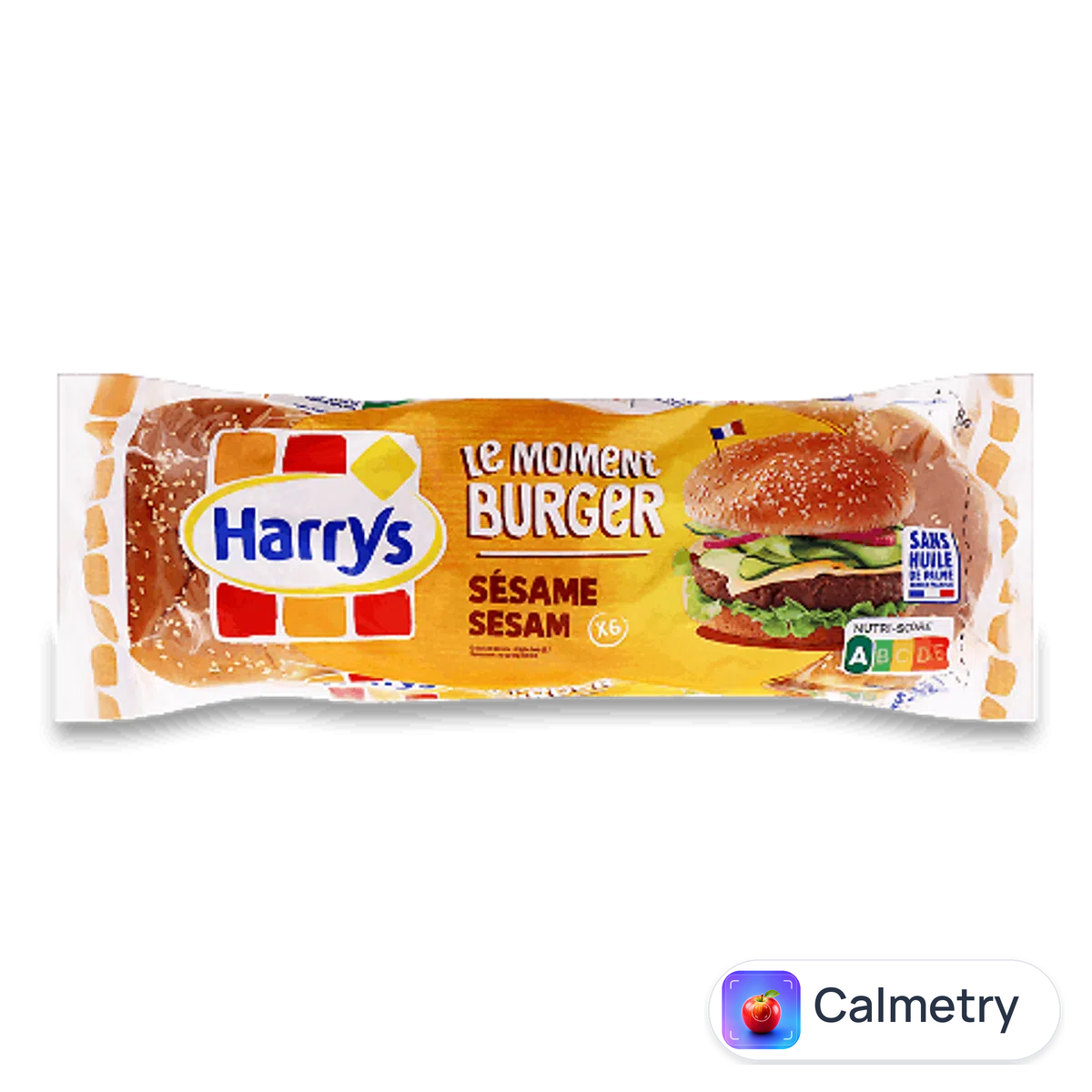 Булочка Harry's Le moment burger з кунжутом 510г