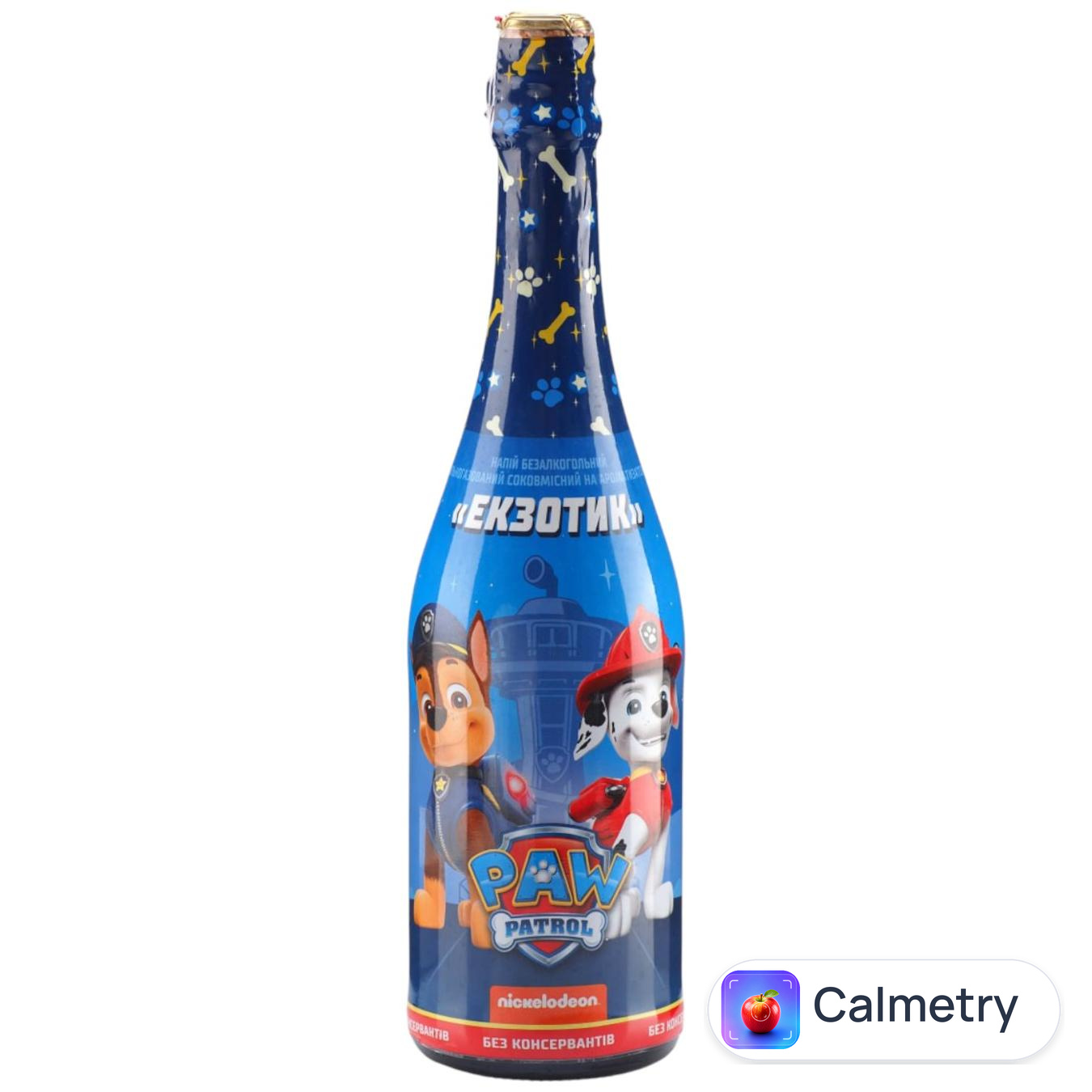 Шампанське дитяче Paw Patrol Екзотик 0,75л — фото продукту
