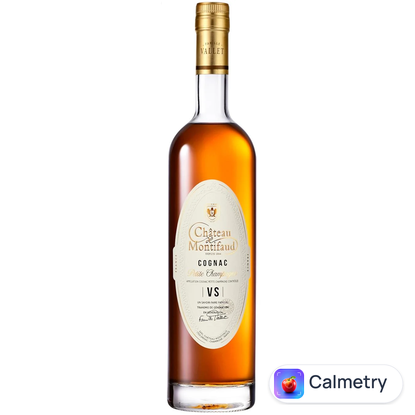 Коньяк Fine Petite Champagne Chateau de Montifaud V.S. 40% 0,7л — фото продукту