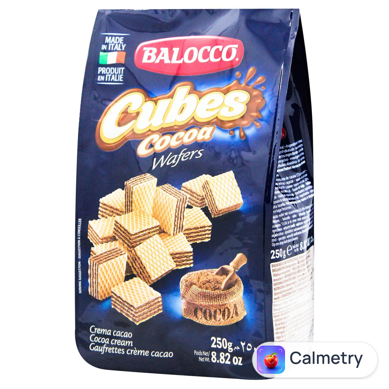 Вафлі Balocco з какао 250г