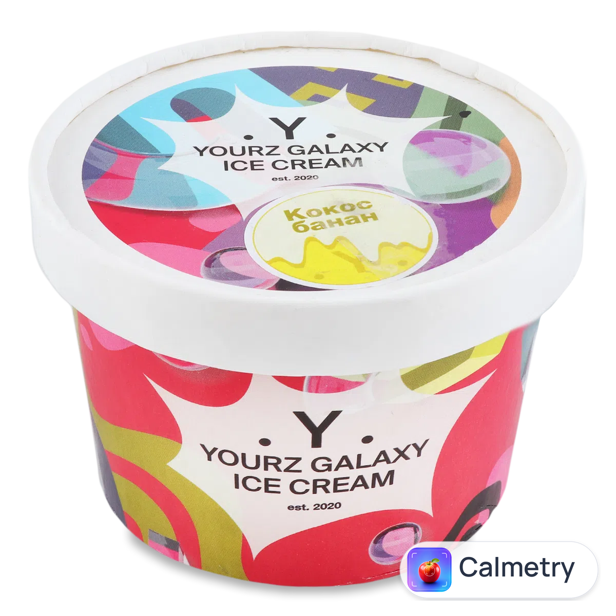 Морозиво «Лавка Традицій» Yourz Galaxy Ice Cream кокос-банан 150г