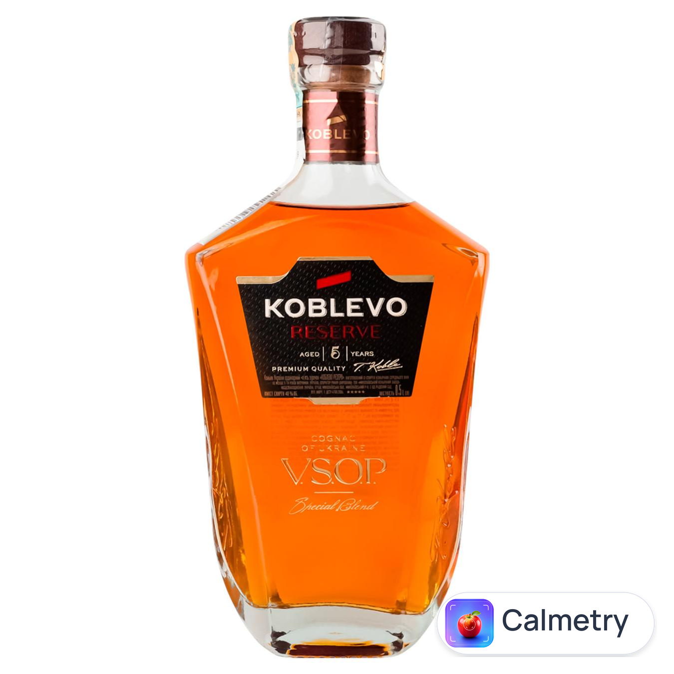 Бренді Koblevo Reserve VSOP 5 років 40% 0,5л — фото продукту