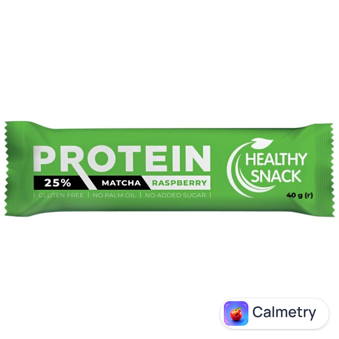 Батончик протеїновий Healthy Snack з малиною та чаєм матча глазурований 40г