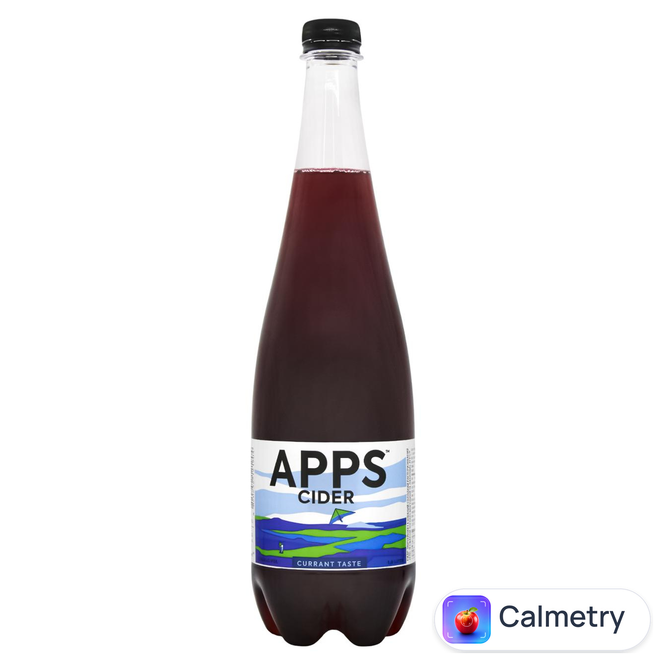 Сидр Apps чорна смородина 5,5% 1л — фото продукту