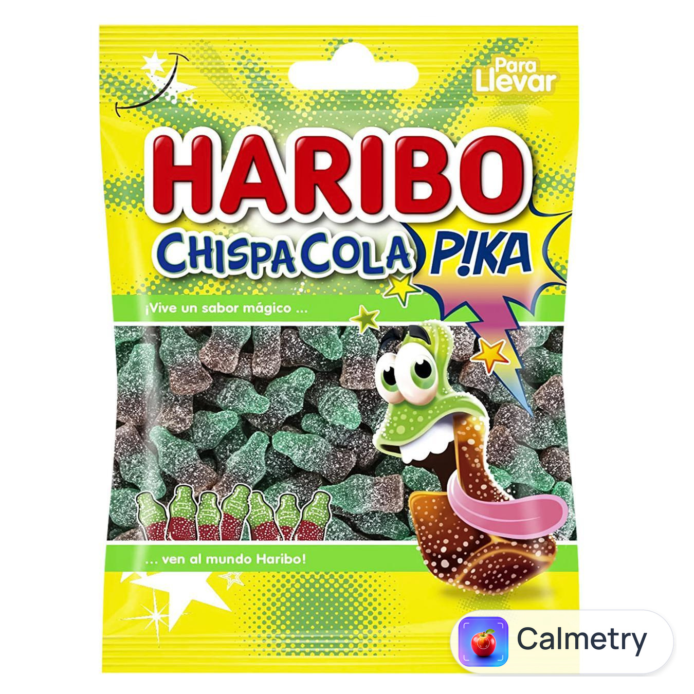 Цукерки Haribo Chispa Cola желейні 100г — фото продукту