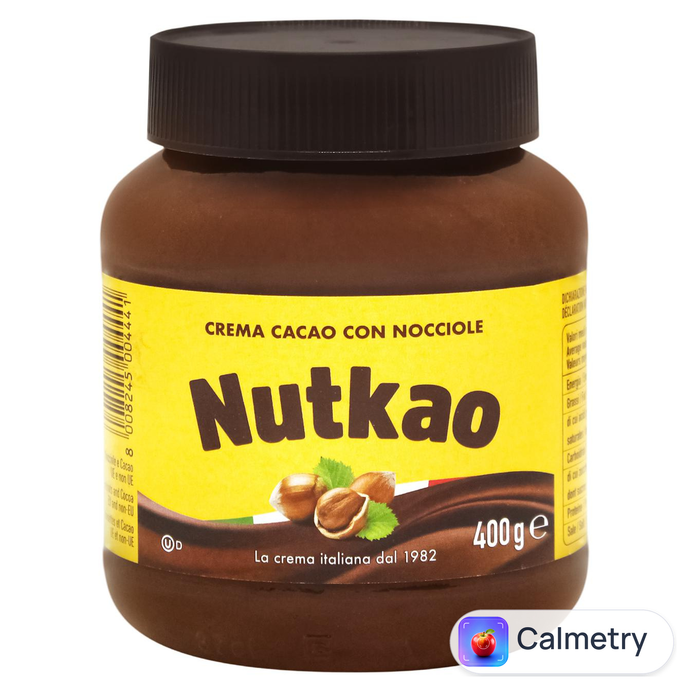 Паста горіхово-шоколадна Nutkao 400г