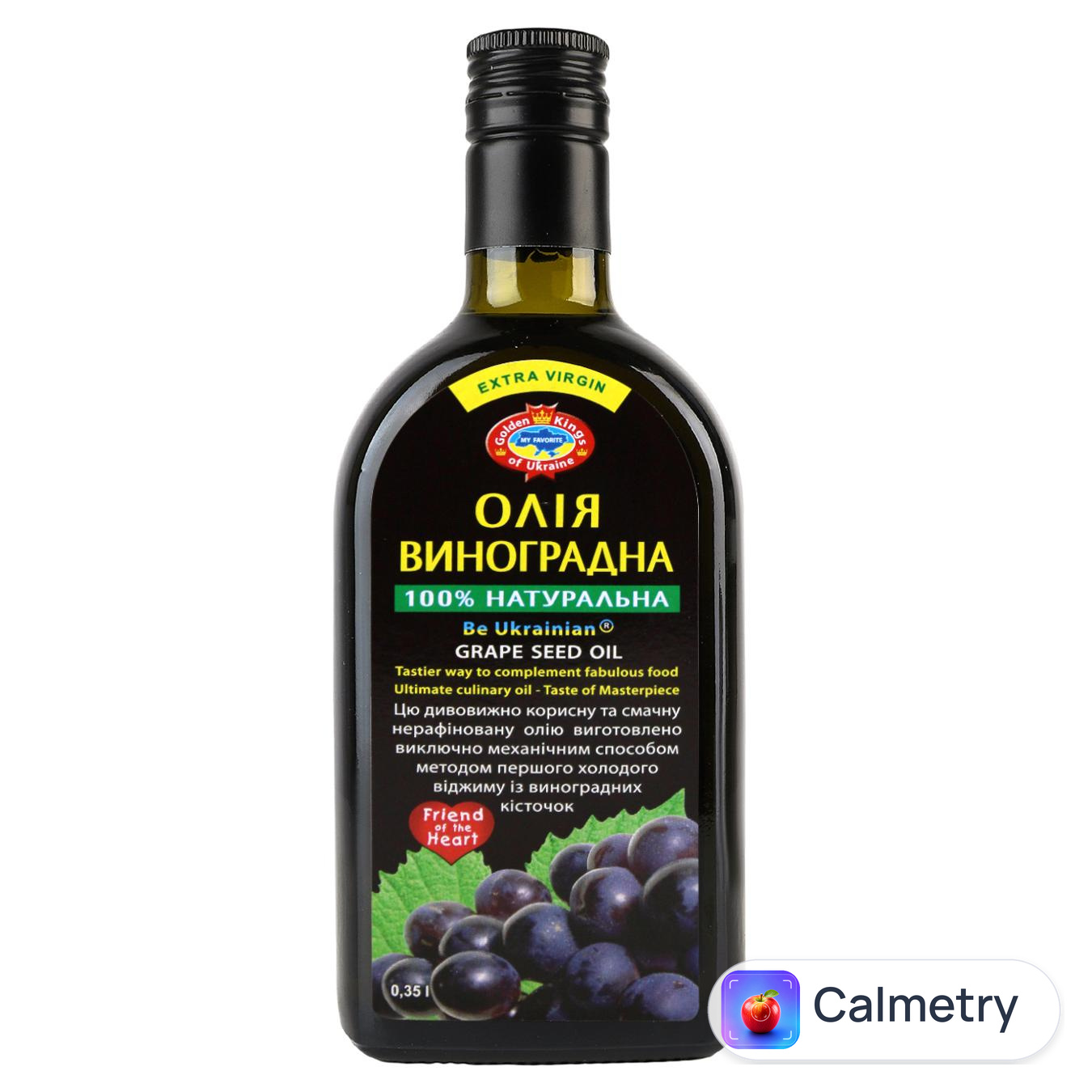 Олія з виноградних кісточок Golden Kings of Ukraine 0,35л