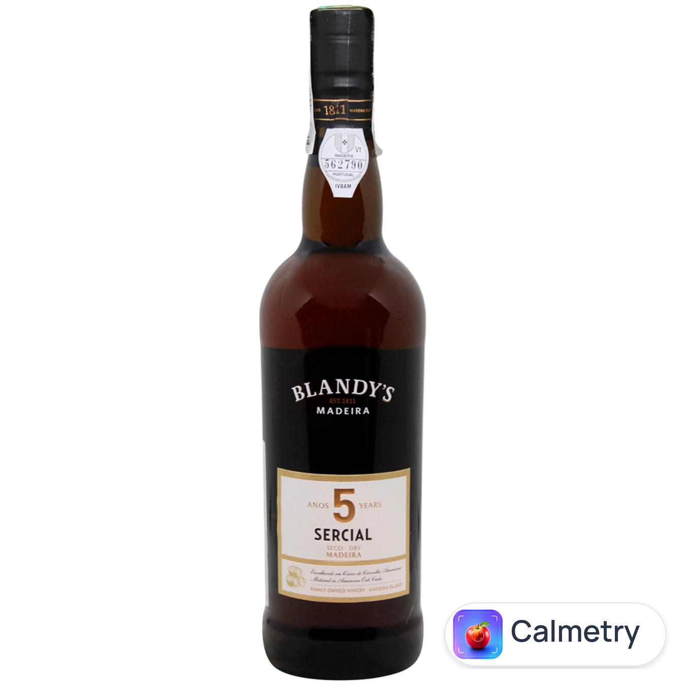 Вино Blandy's Madeira Sercial 5 років біле кріплене сухе 19% 0,75л