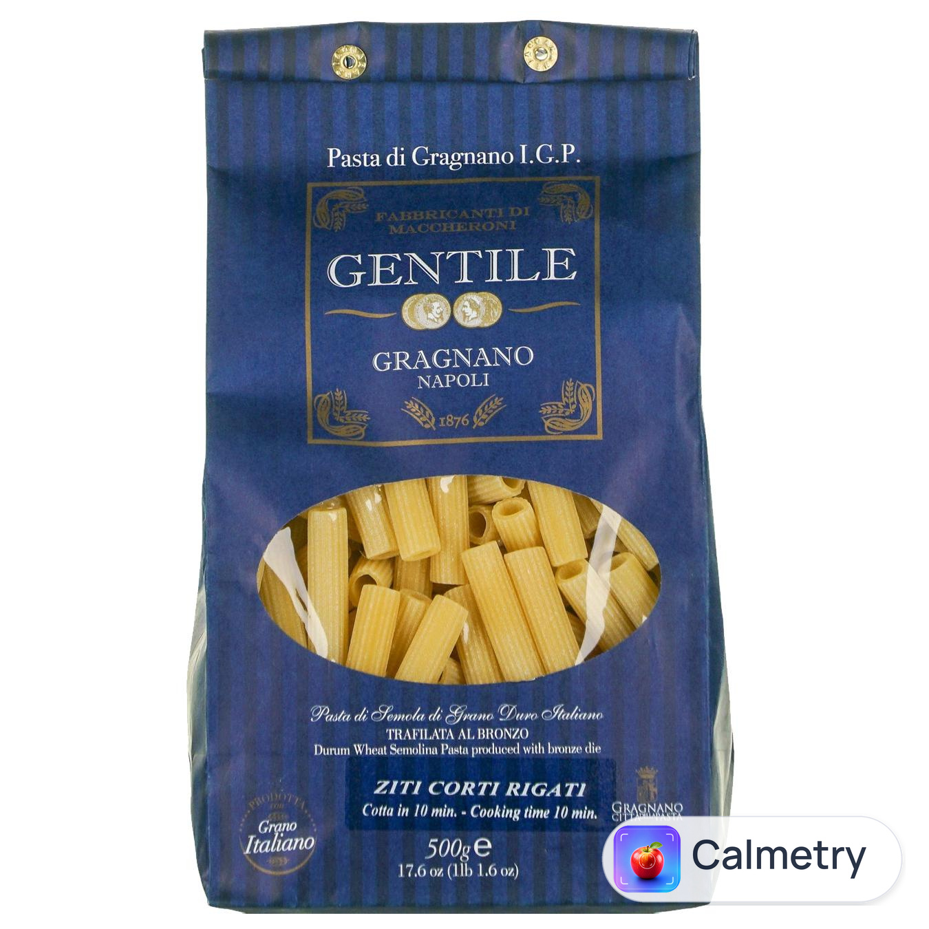 Макаронні вироби Gentile Ziti Corti Rigati 500г