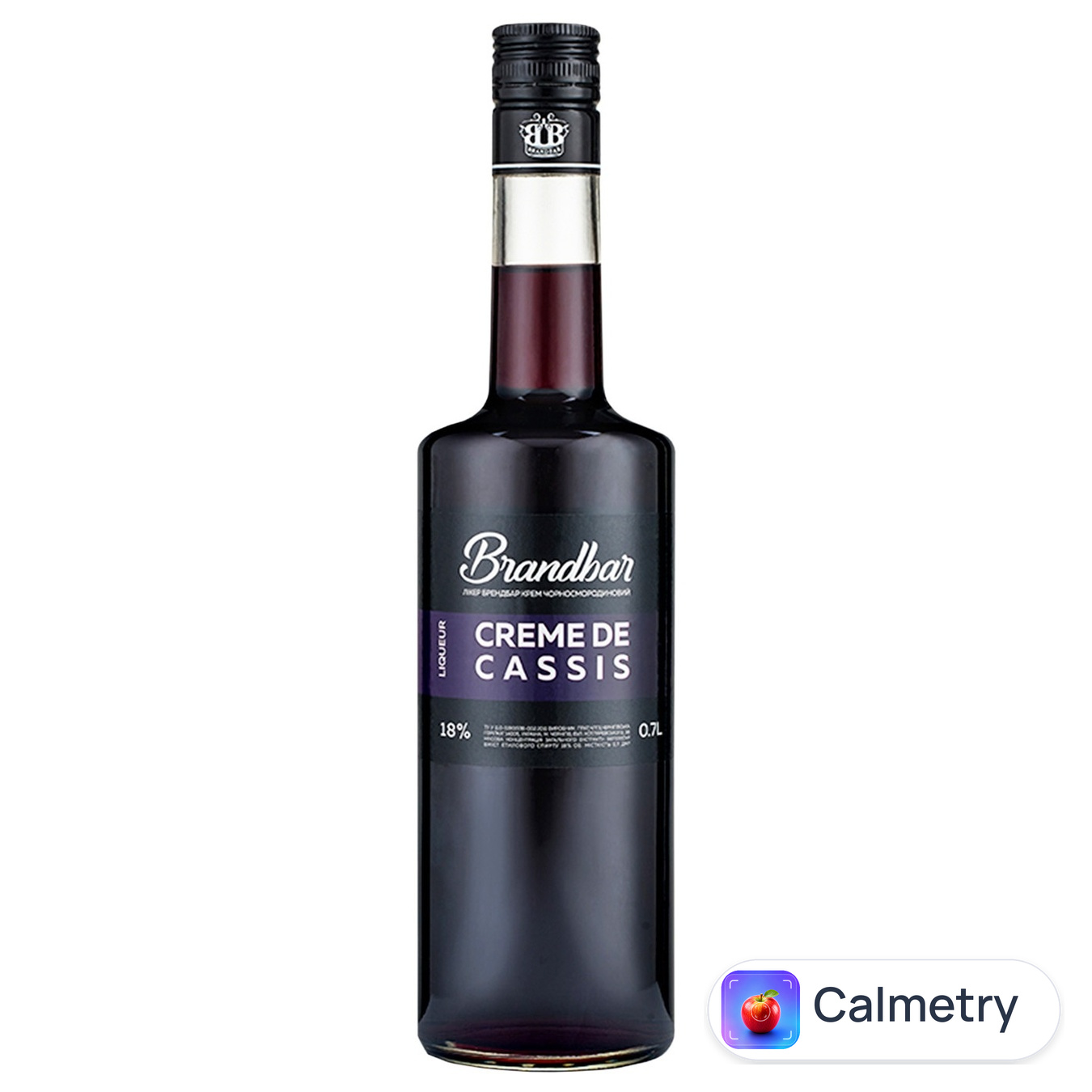 Лікер Brandbar Creme de Cassis 18% 0,7л