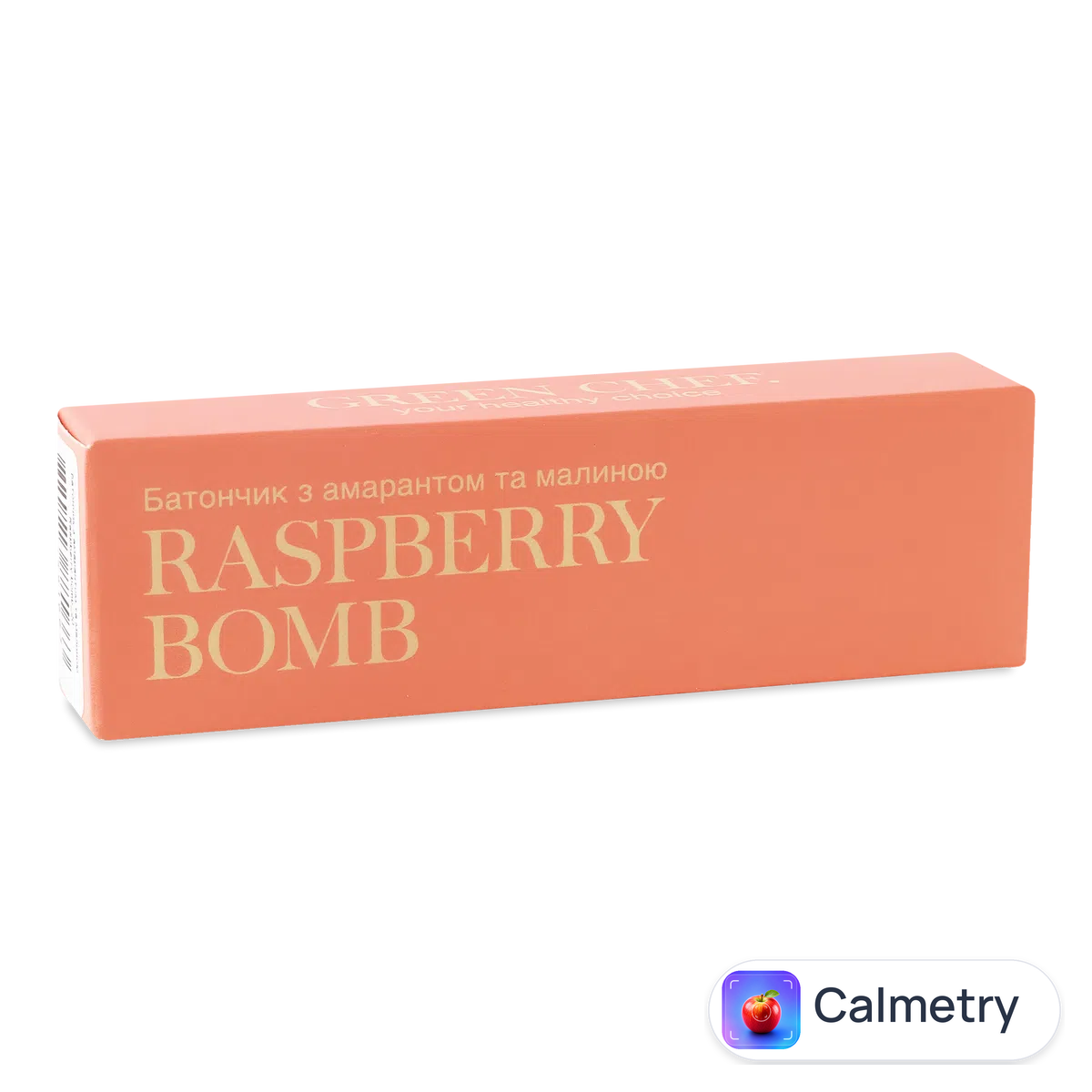 Батончик Green Chef Raspberry bomb амарант-малина 50г