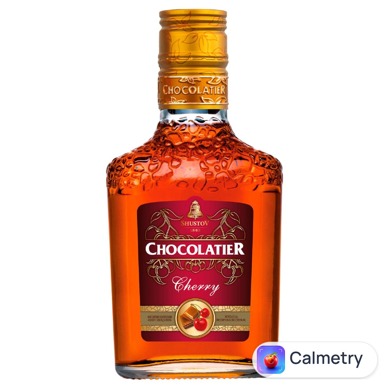 Напій спиртний Shustov Chocolatier Шоколад та вишня 30% 250мл