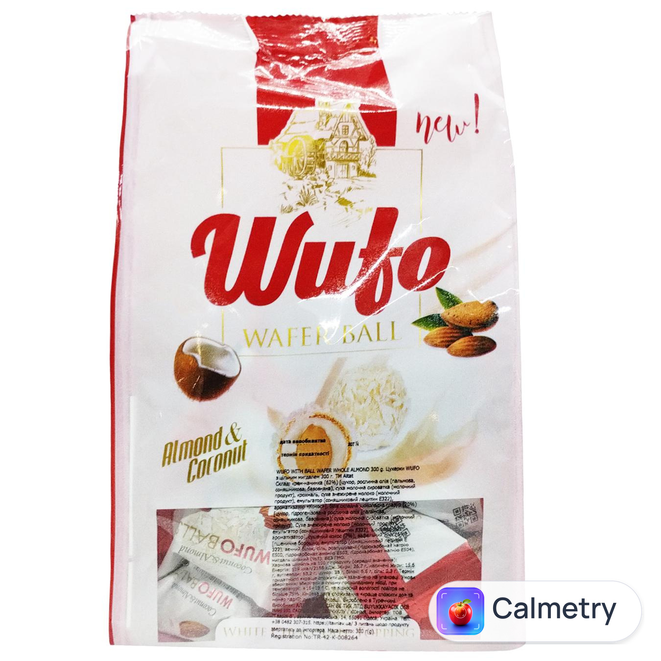 Цукерки Altat Wufo з цільним мигдалем 300г