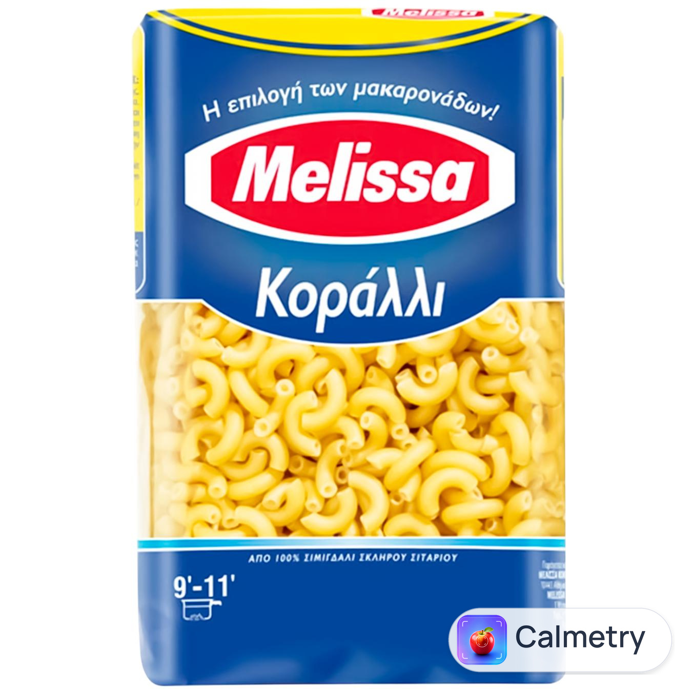 Макаронні вироби Melissa Ріжки з твердих сортів пшениці 500г