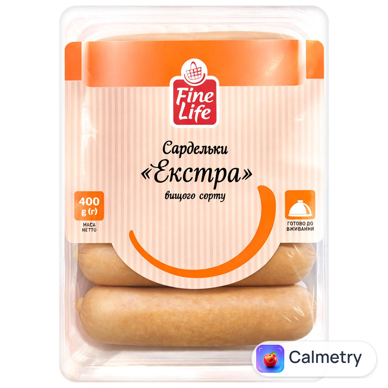Сардельки Fine Life Екстра вищий сорт 400г