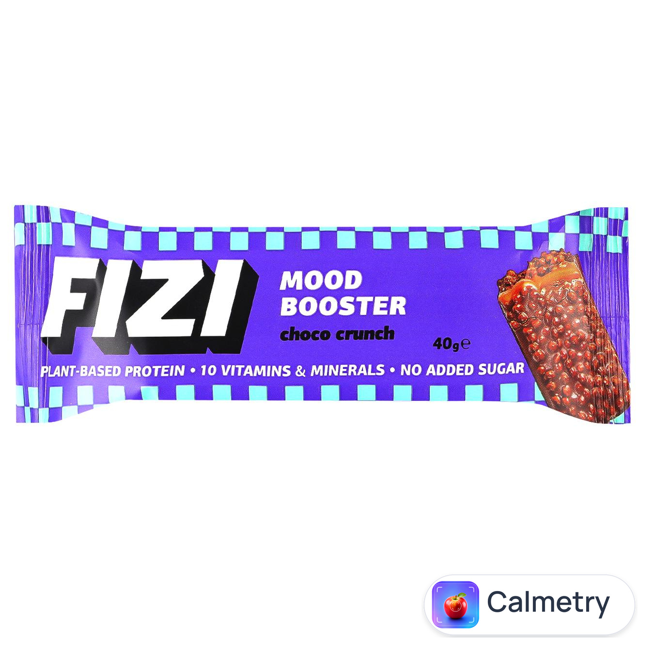 Батончик Fizi Choco Сrunch у шоколадній глазурі 40г — фото продукту