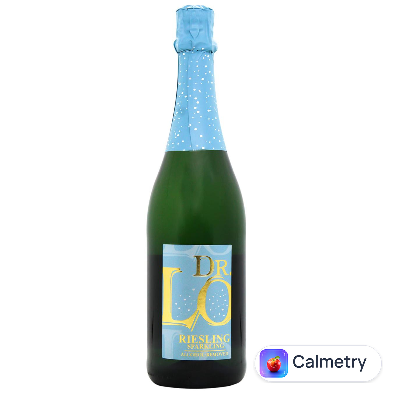Вино ігристе Dr. Lo Riesling напівсолодке біле безалкогольне 0,5% 0,75л