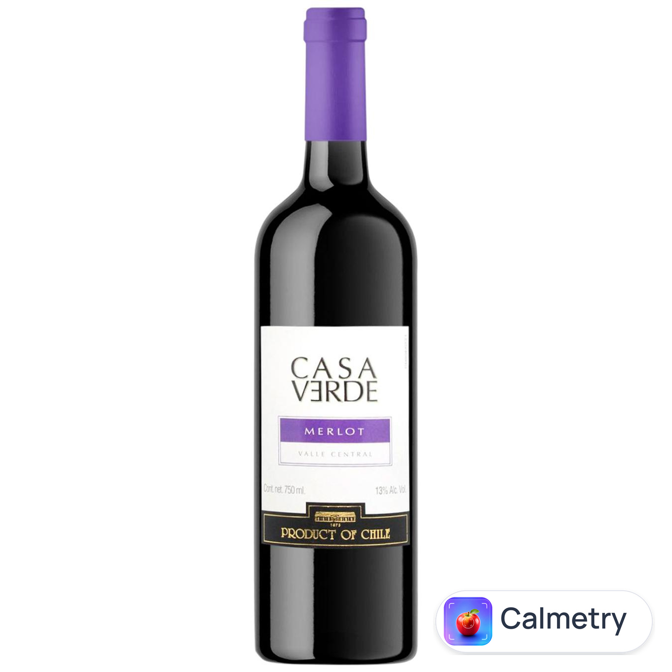 Вино Casa Verde Мерло червоне сухе 13% 0,75л