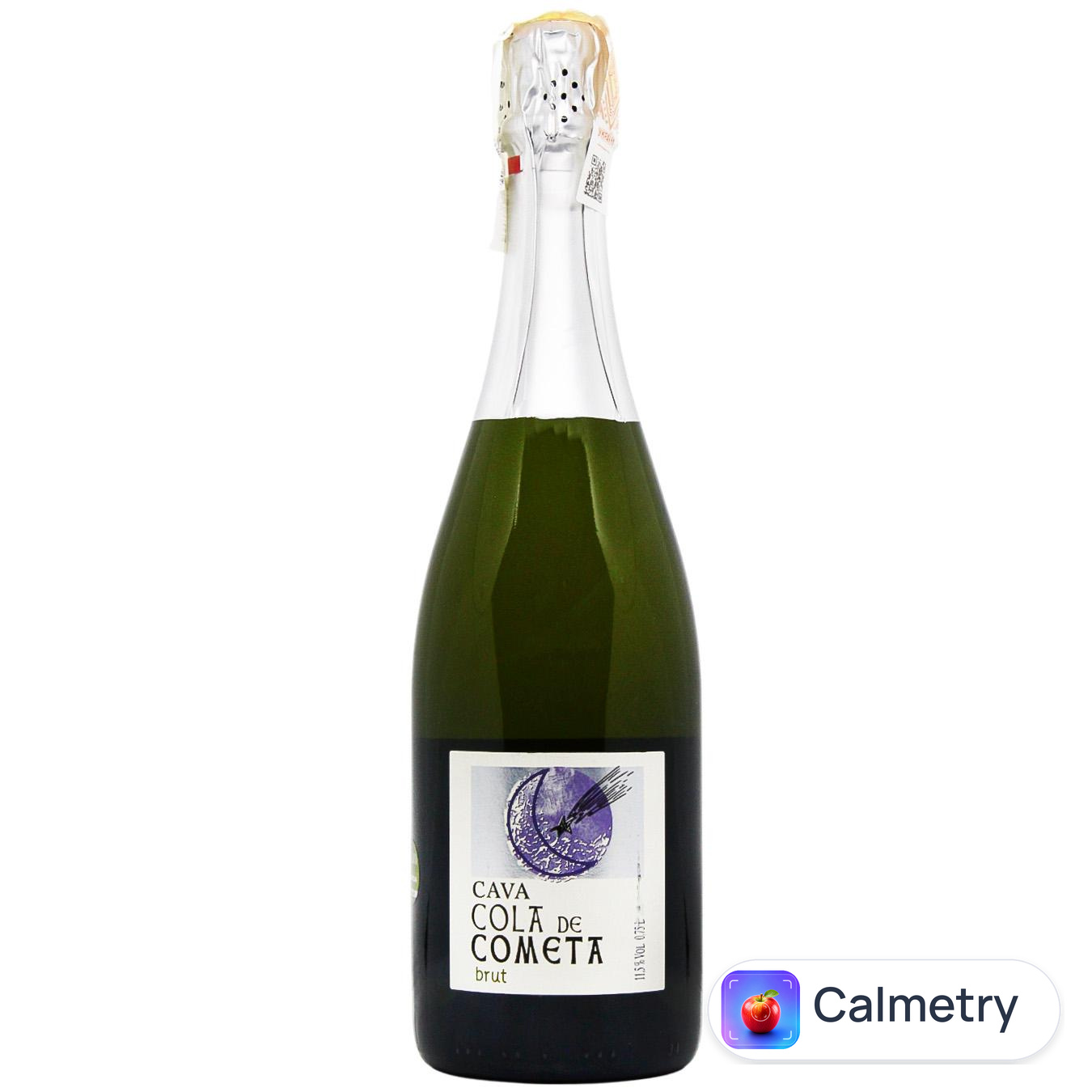 Вино ігристе Cola de Cometa Cava біле брют 11,5% 0,75л