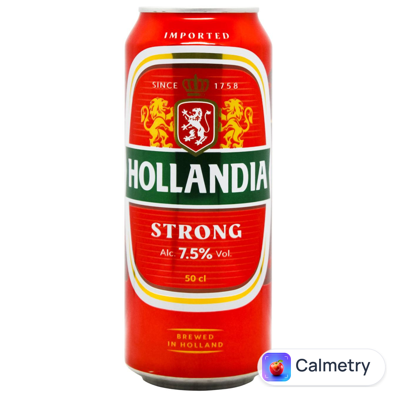 Пиво Hollandia Strong світле 7,5% 0,5л