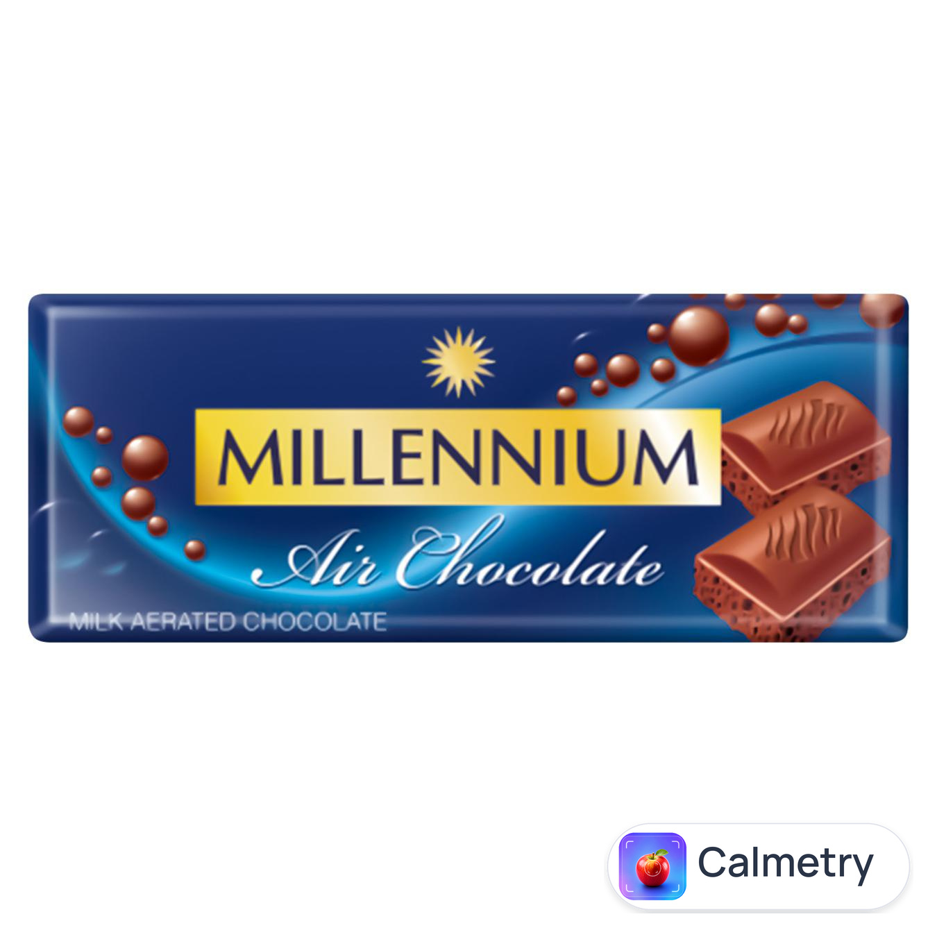 Шоколад молочний Millennium пористий 85г