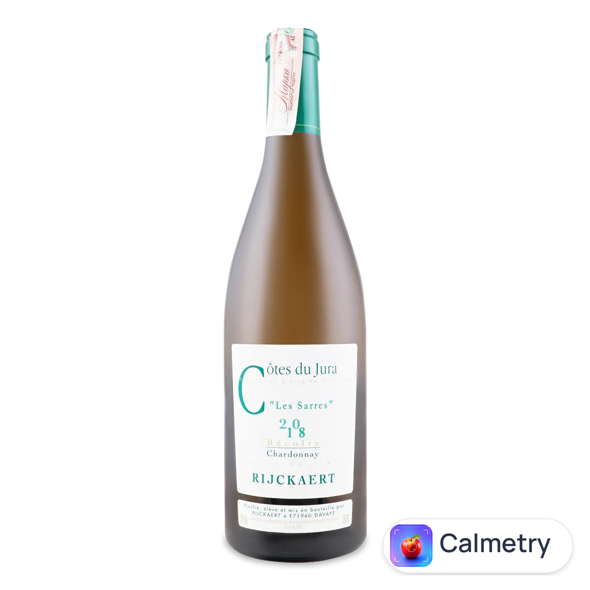 Вино Rijckaert Florent Rouve Cotes Du Jura Chardonnay Les Sares 2013 0,75л