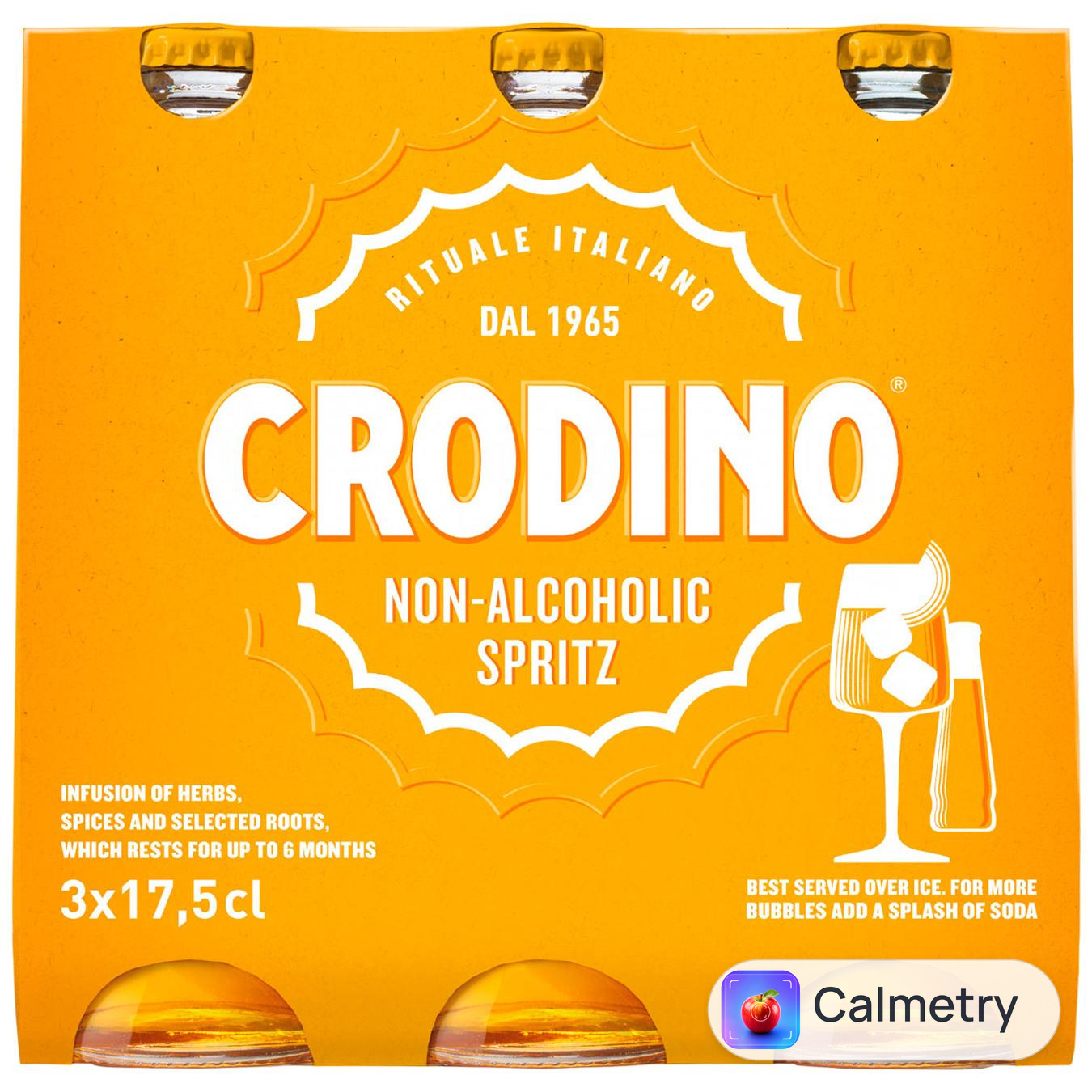 Напій аперитивний Crodino безалкогольний 175мл х 3шт — фото продукту