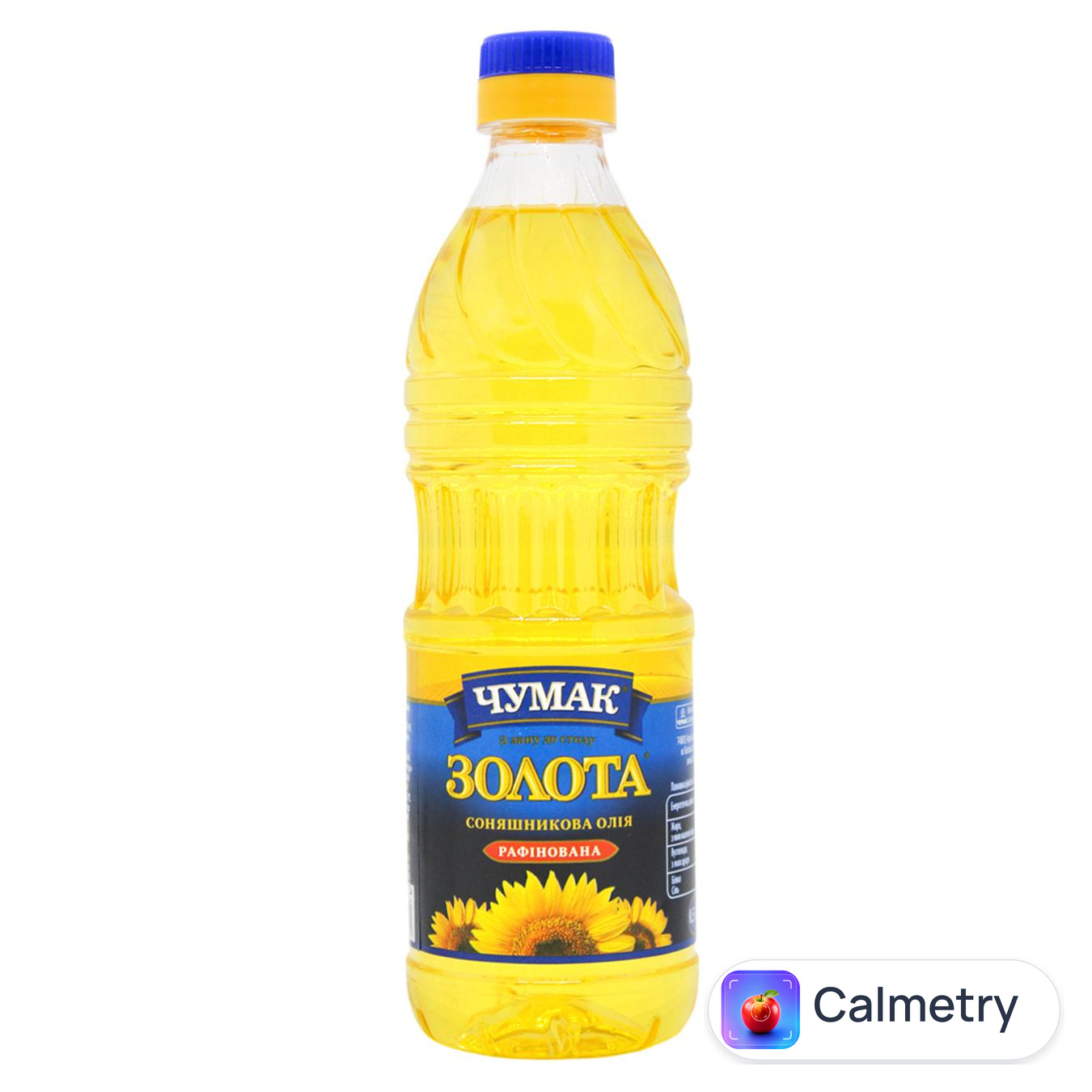 Олія соняшникова Чумак Золота рафінована 0,46л — фото продукту