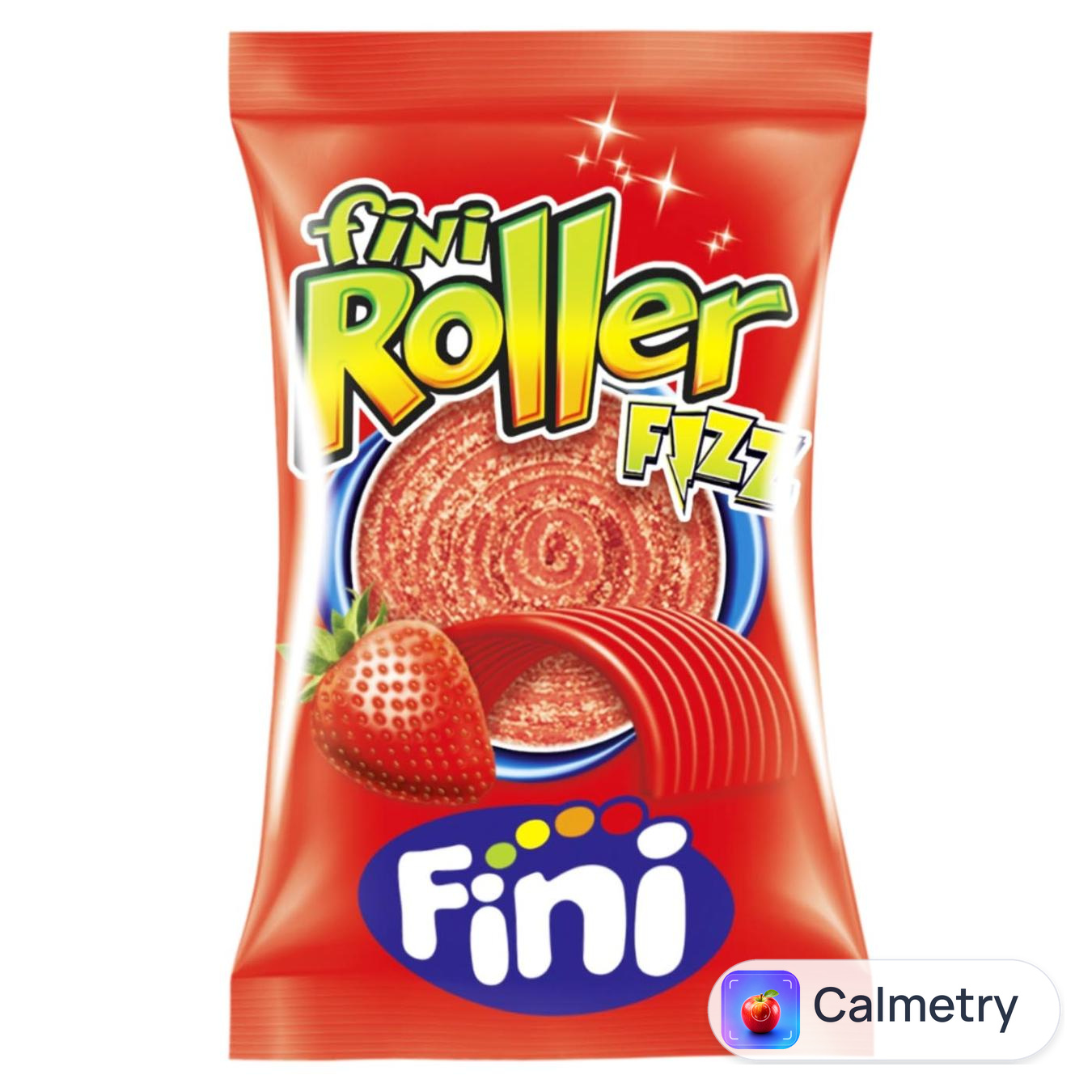 Цукерки Fini Roller Полуниця 20г — фото продукту