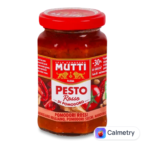 Соус Mutti «Песто» з червоних томатів