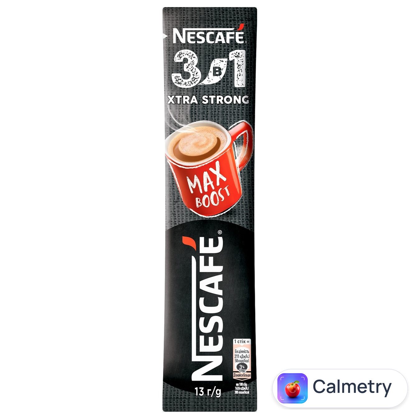 Напій кавовий NESCAFÉ® 3-в-1 Xtra Strong розчинний стік 13г