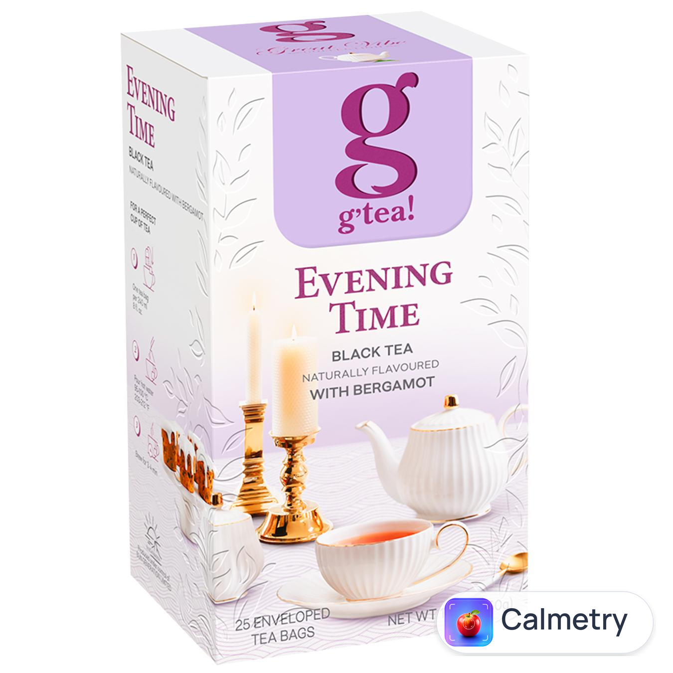 Чай чорний Grace! Evening Time з ароматом бергамоту 2г*25шт