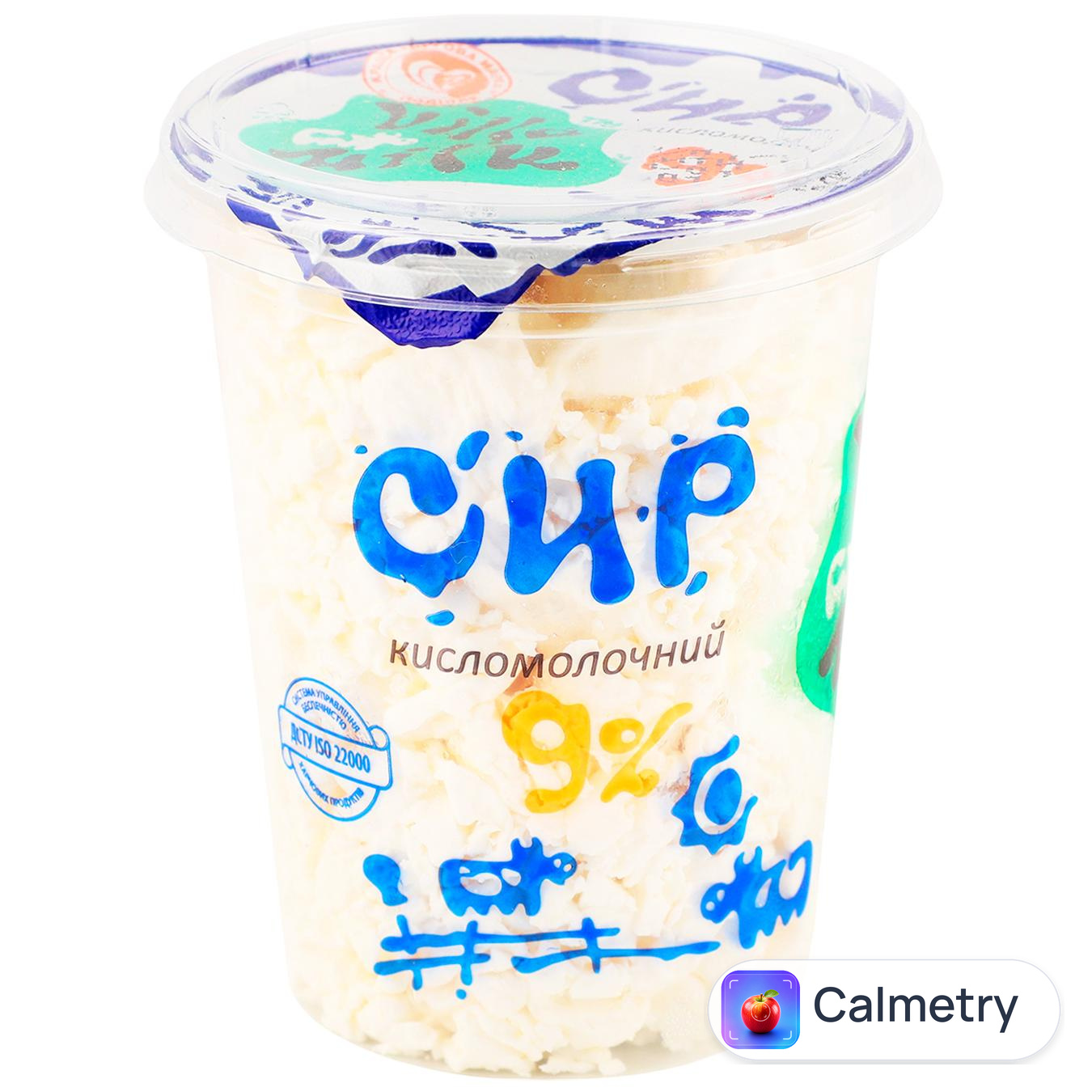 Сир кисломолочний Villa Milk 9% 350г