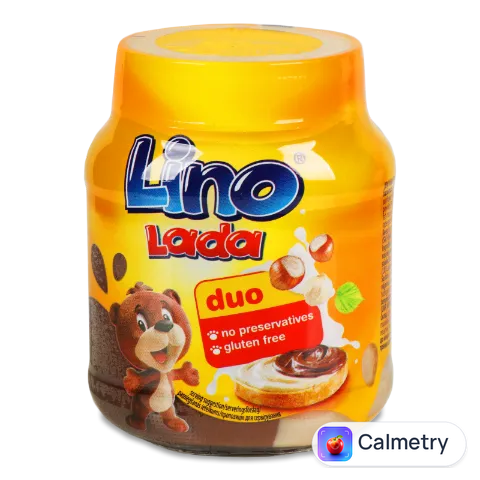 Паста Lino Lada Duo молочна з какао і фундуком
