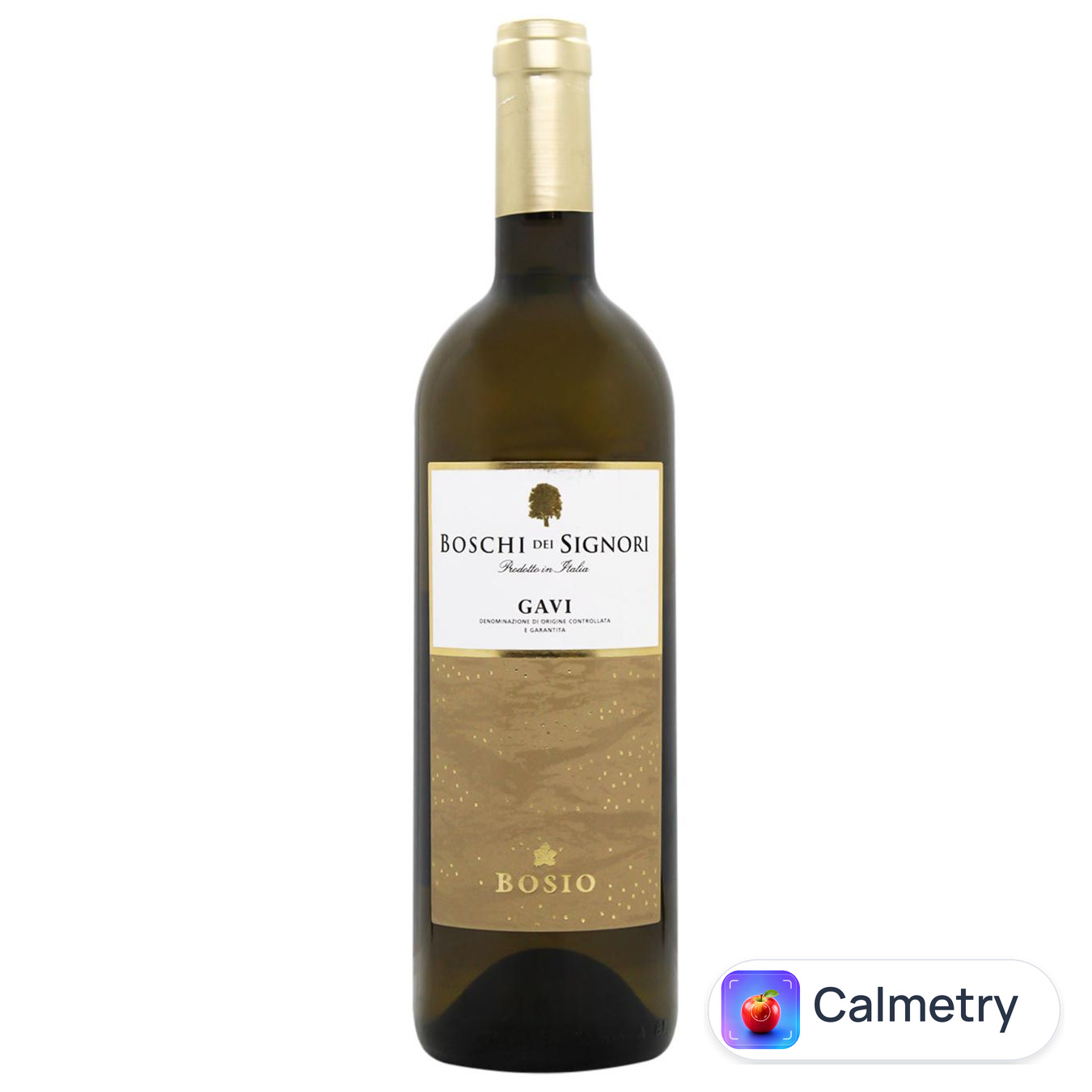 Вино Bosio Gavi біле сухе 12,5% 0,75л