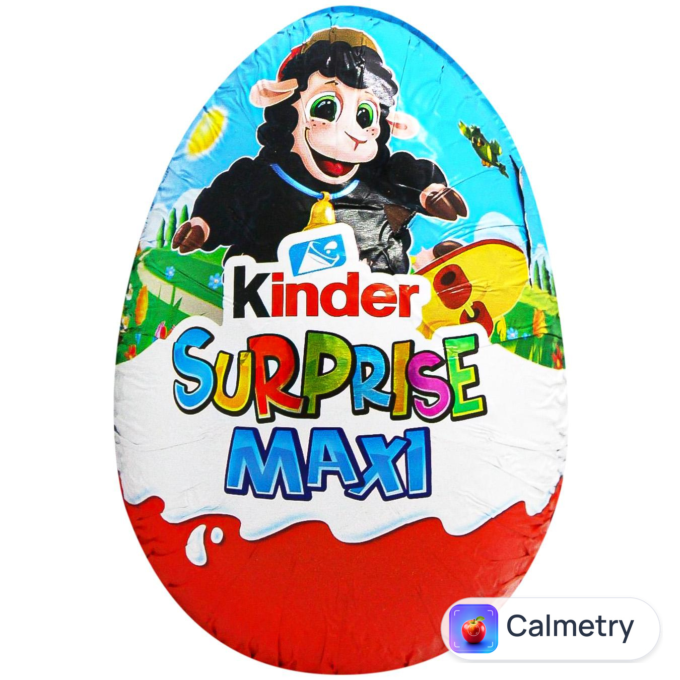 Яйце шоколадне Kinder Сюрприз Maxi 100г — фото продукту